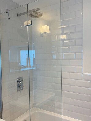 Shower, hair dryer