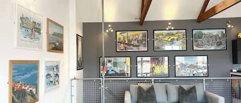 TV, books, offices