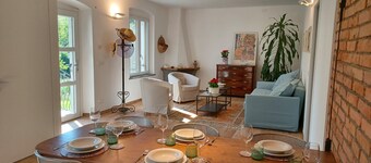Farmhouse 80 square meters newly renovated, Barbecue, garden