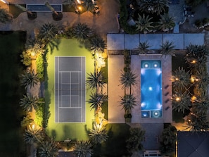 Beheizter Pool