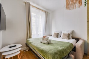1 Schlafzimmer, kostenloses WLAN, Bettwäsche