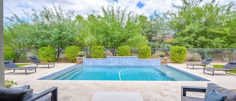 Piscine chauffée