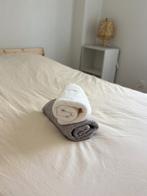 2 bedrooms, iron/ironing board, travel crib, WiFi (free)
