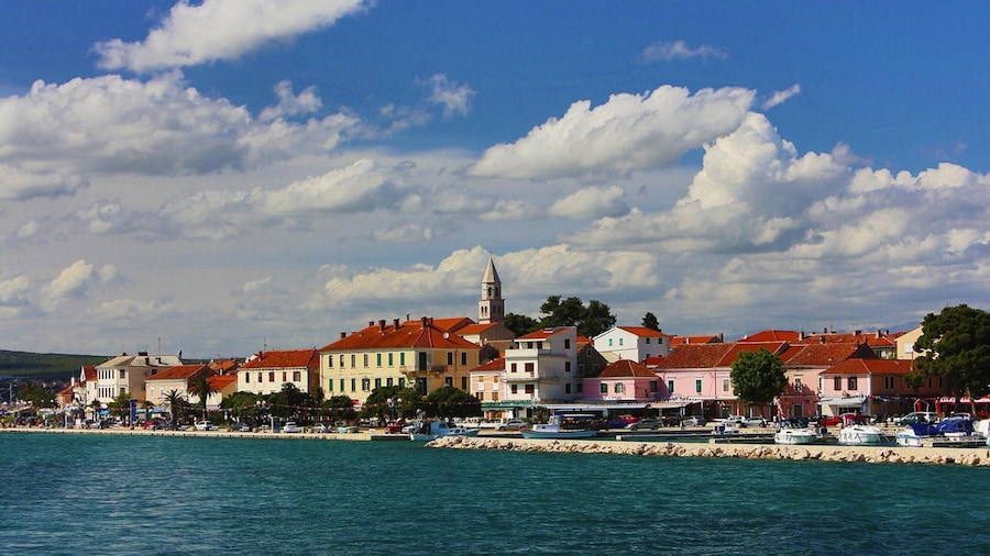 Mobile Homes in Camp Soline at Biograd