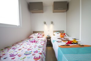 Mobile Unterkunft | 2 Schlafzimmer, individuell eingerichtet