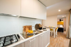 Mobile Home | Private kitchen - Mobile Home in Pag Near Pebble Beach (Novalja)