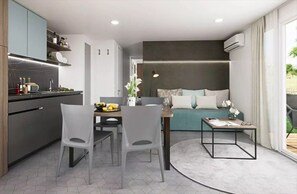 Mobile Unterkunft | Wohnzimmer