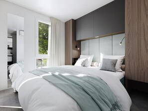 Mobile Home | 2 chambres, ameublement personnalisé