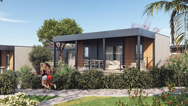 Mobile Home | Terrace/patio - Mobile Home at Aminess Sirena Campsite in Novigrad (Novigrad)