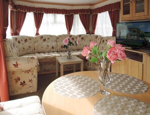 Mobile Home | Living room - Mobile Home in Kolczewo Near Baltic Beaches (gmina Wolin)