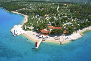 Water view - Mobile Home in Cres by Pebble Beach & Marina (Cres)