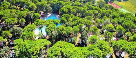 Mobile Home | Vue depuis lâhĂ©bergement