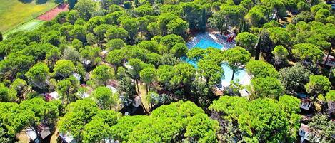 Mobile Unterkunft | Blick von der Unterkunft