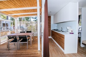 Balcony - Zaton Resort Mobile Home With Pool (Nin)