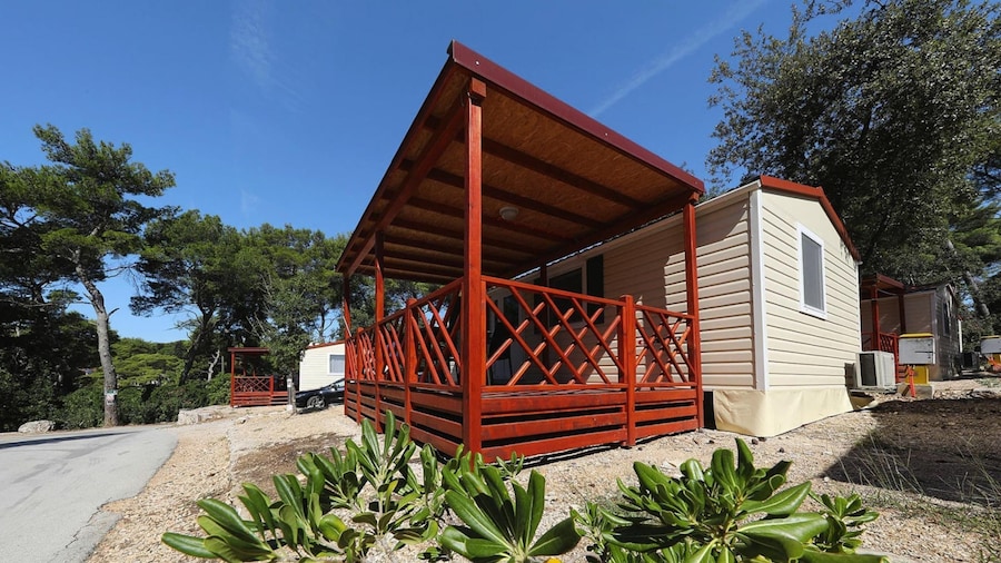 Mobile Homes in Camp Soline at Biograd