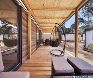 Mobile Home | Balcony - Mobile Homes in Camp Soline at Biograd (Biograd na Moru)