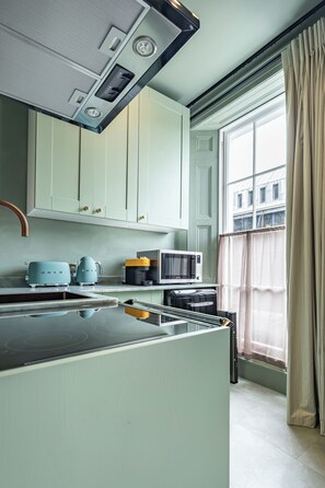 Luxury Apartment, Air conditioning, City View | Private kitchen | Fridge - Maison Rokxy - Luxury Apartments (London)