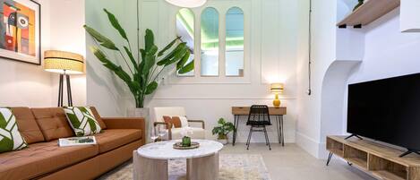 Apartment (1 Bedroom) | Living area