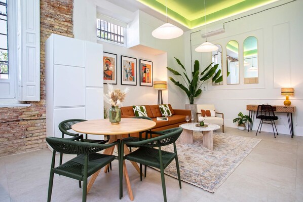 Apartamento (1 Bedroom) | Sala de estar