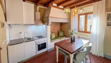 Departamento (2 Bedrooms) | Cocina privada | Microondas y horno
