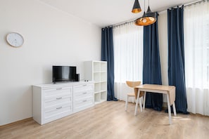 City Apartment | Living area - RentPlanet - przy Piotrkowskiej (Łódź)