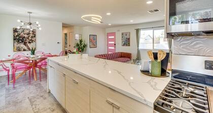 Outdoor Oasis w/ Pool: Pink Palm Springs Paradise!