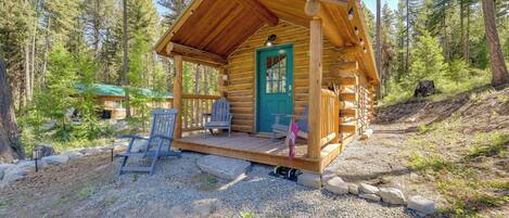 Façade de l’hébergement