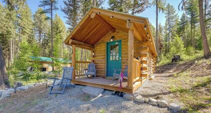 Mcgregor Lake Access: Cabin in Wooded Wilderness
