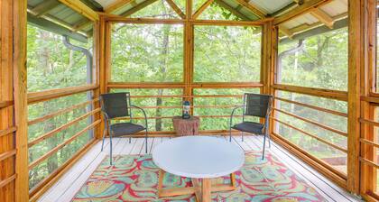 1 Mi to Burr Oak Lake: Home w/ Deck & Patio!