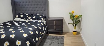 Luxury One Bedroom Private Suite.