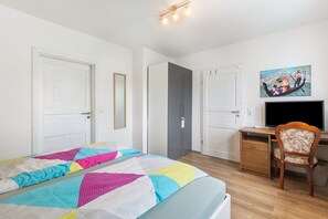 1 soverom, strykejern/-brett, wi-fi og sengetøy