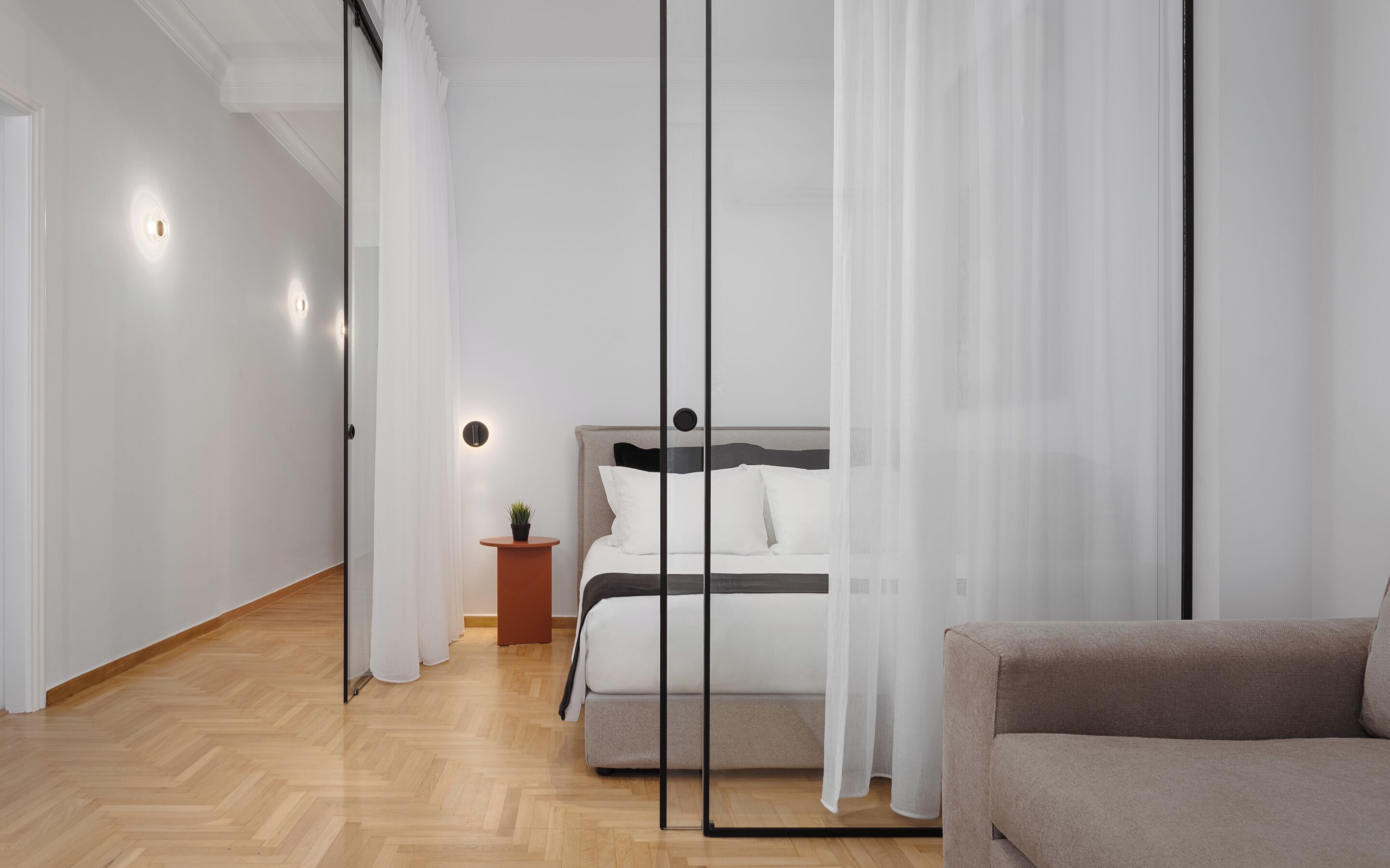 2 soverom, strykejern/-brett, reiseseng for barn og wi-fi (inkludert)