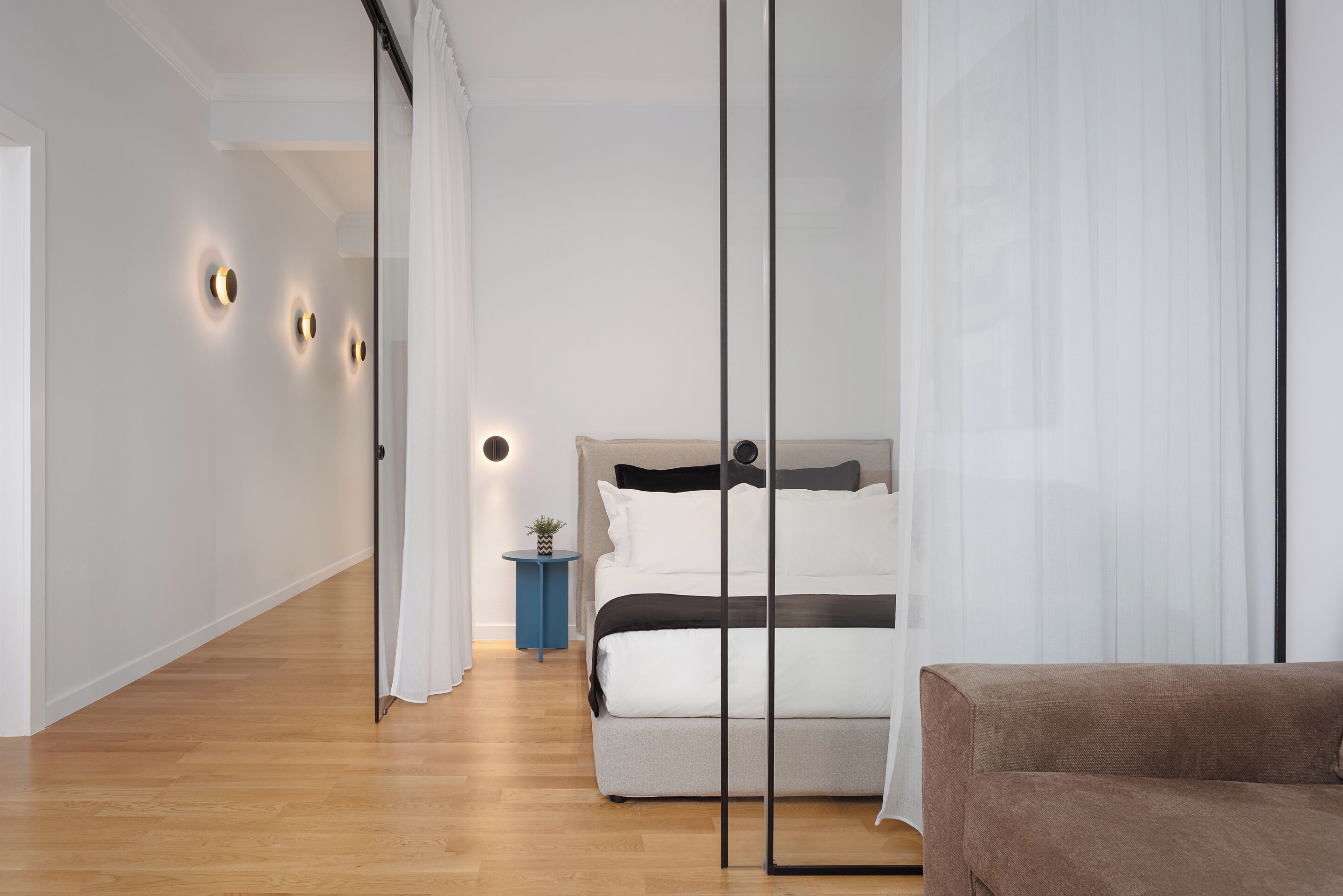 2 soverom, strykejern/-brett, reiseseng for barn og wi-fi (inkludert)