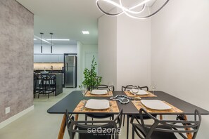 Apartamento básico | Opções para refeição