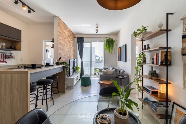 Apartamento básico | Parte interna