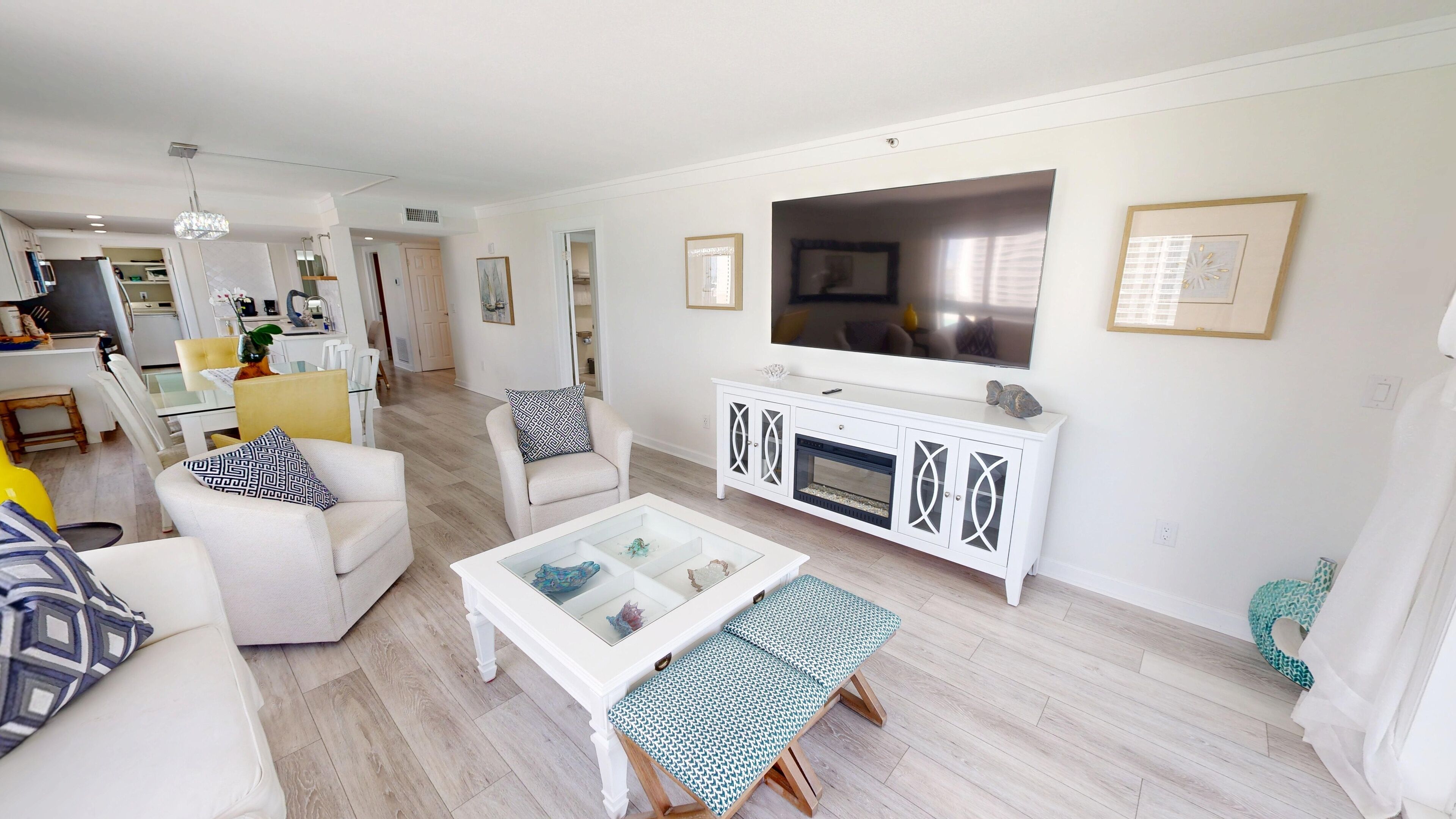 Lägenhet - 2 sovrum | Vardagsrum | Smart-tv