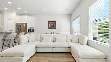 Townhome, 3 Bedrooms | Living area | Smart TV, streaming services