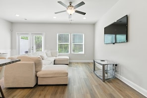 Townhome, 3 Bedrooms | Living area | Smart TV, streaming services