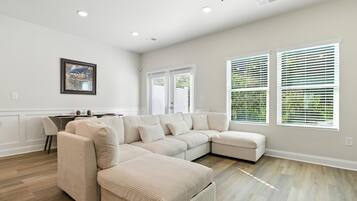 Townhome, 3 Bedrooms | Living area | Smart TV, streaming services