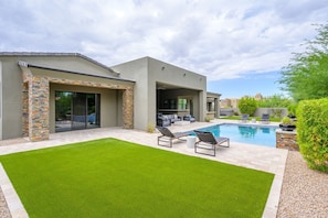 Ferienhaus, 4 Schlafzimmer | Pool | Beheizter Pool