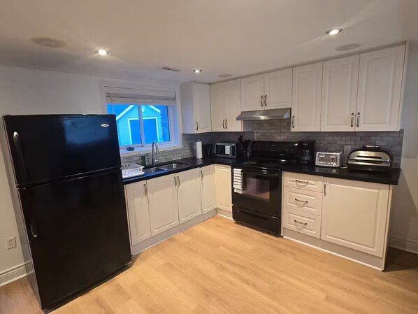 Microwave, oven, stovetop