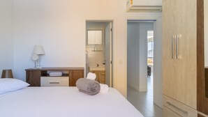Apartemen Basic | 2 kamar tidur dan Wi-Fi gratis