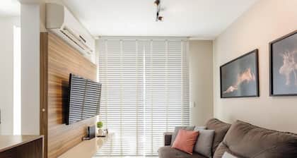 Apt With Charming Sea View in Itacorubi Cmr204