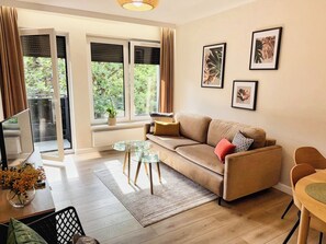 Huoneisto, parveke, kaupunkinäköala | Äänieristys, ilmainen Wi-Fi