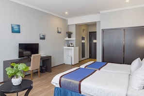 Standard Double or Twin Room, 1 Double or 2 Twin Beds, City View | Free WiFi, bed sheets - Hotel Mevora (Tbilisi)