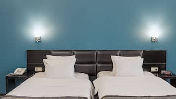 Standard Double or Twin Room, 1 Double or 2 Twin Beds, City View | Free WiFi, bed sheets