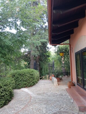 Enceinte de l’hébergement