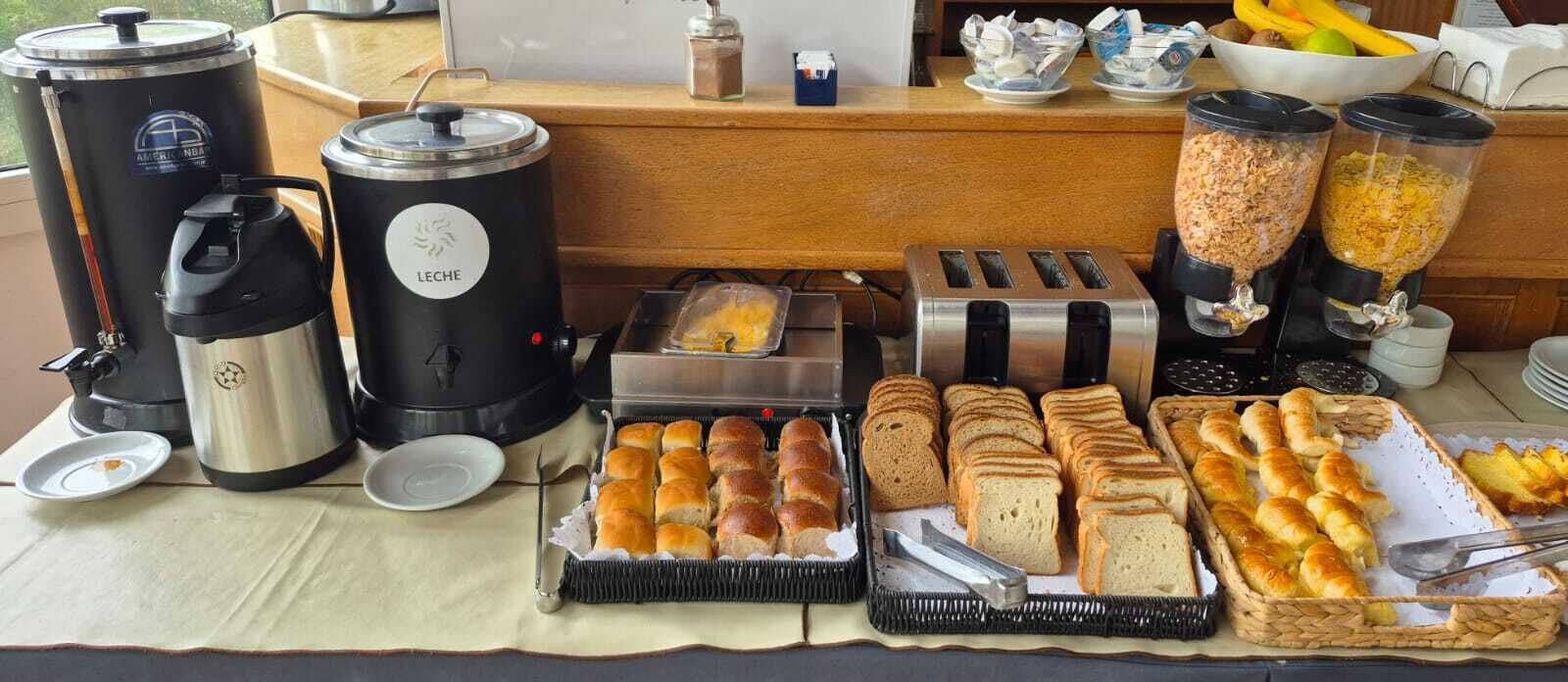 Free daily full breakfast 