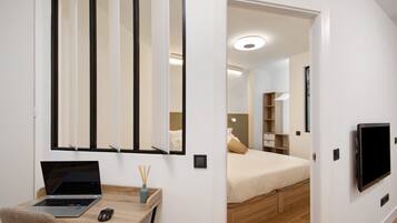 1 sovrum, wi-fi och sÀngklÀder