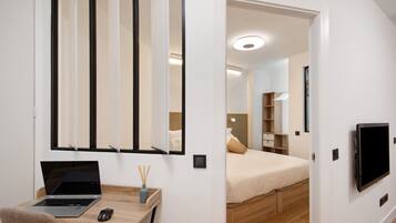 1 dormitorio, wifi, ropa de cama